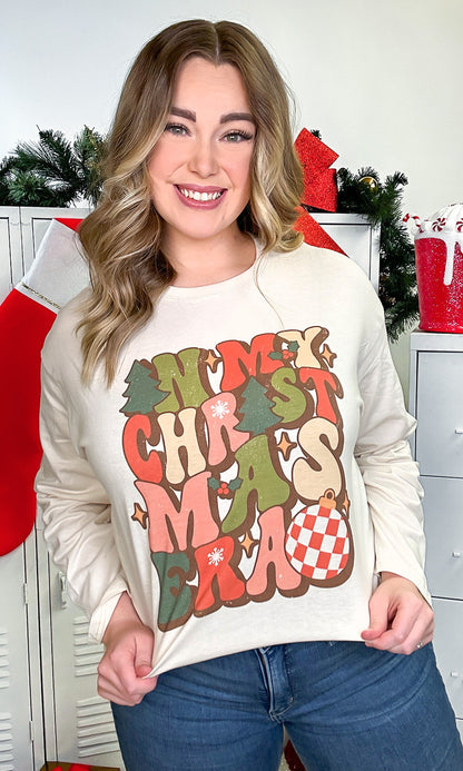 In My Christmas Era Graphic Boyfriend Long Sleeve