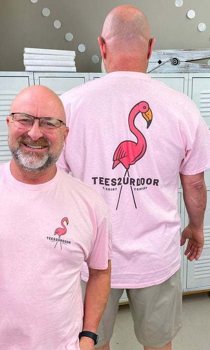 T2D Pink Flamingo Graphic T-Shirt