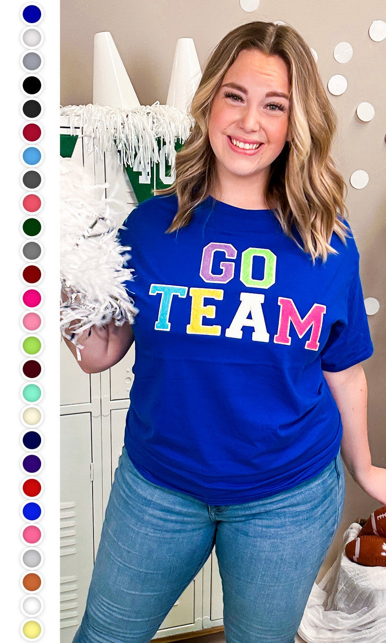 Soft Chenille Go Team T-Shirt