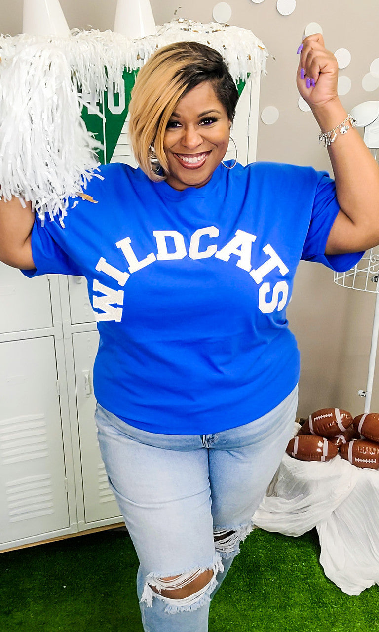 Soft Chenille Custom Mascot T-Shirt