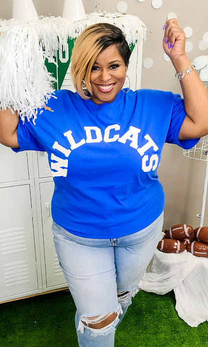 Soft Chenille Custom Mascot T-Shirt