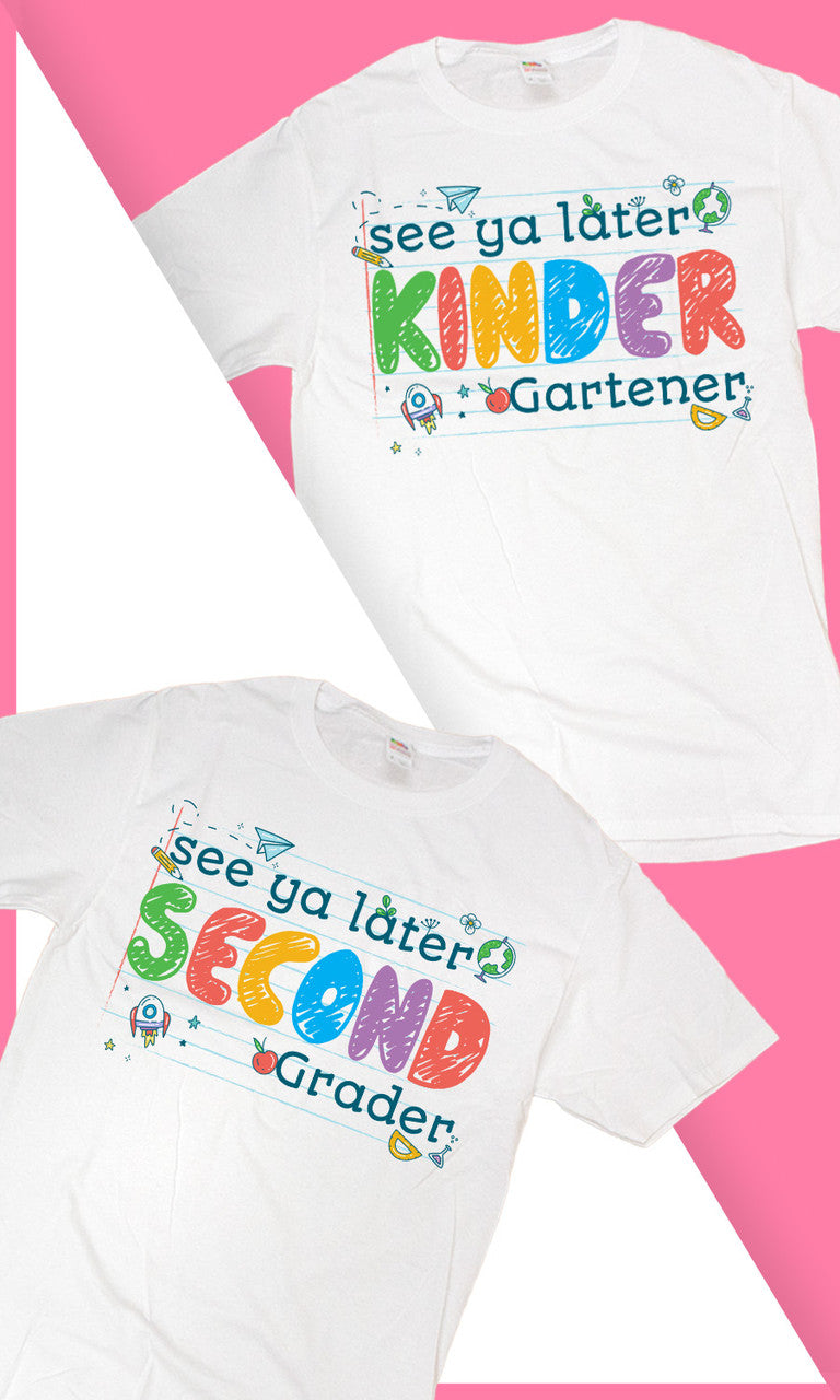 Custom See Ya Later Graphic Shirt