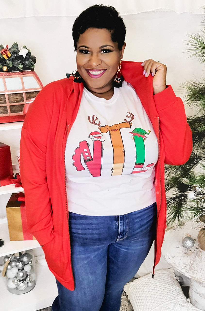 Christmas Monogram T-Shirt