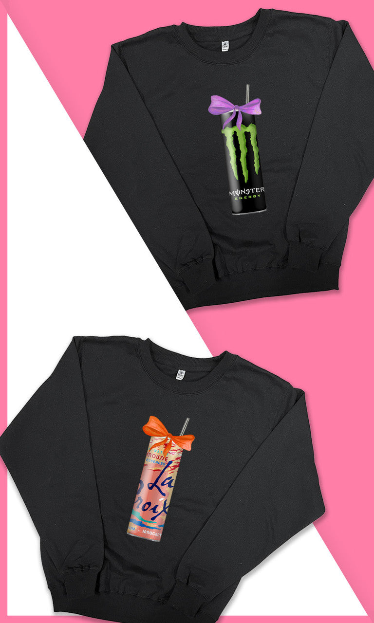 Bow Beverages Graphic Sweatshirt