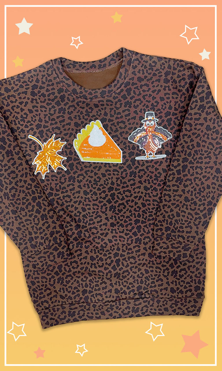 Thanksgiving Sparkle Sweatshirt