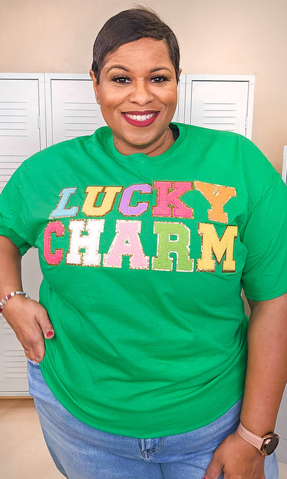 Ideal Chenille Lucky Charm Adult T-Shirt