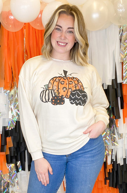 Pumpkins, Pumpkins, Pumpkins Sweatshirt