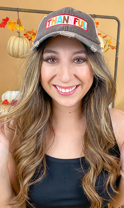 Thankful Vintage Patch Hat