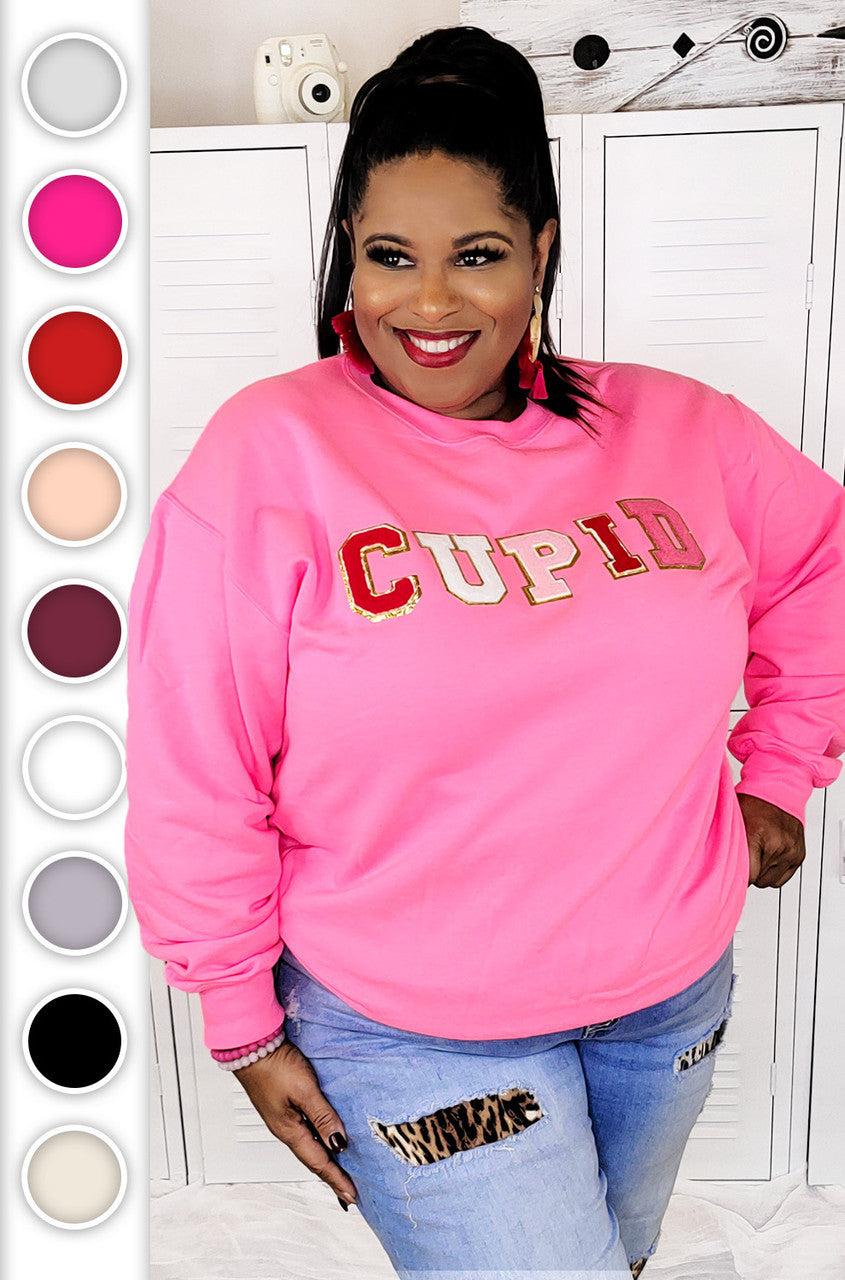 Cupid Ideal Chenille Sweatshirt