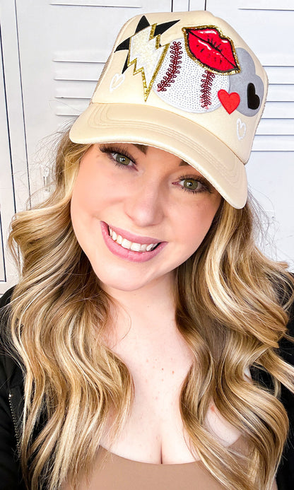 Baseball Patch Trucker Hat