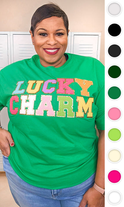 Ideal Chenille Lucky Charm Adult T-Shirt
