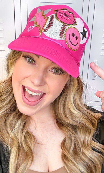 Baseball Patch Trucker Hat