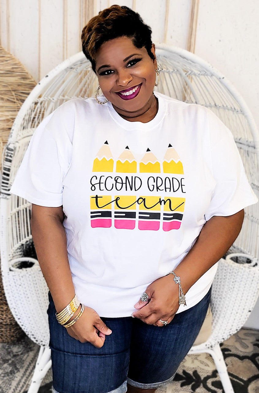 Team Pencil Grade Level Teacher T-Shirt