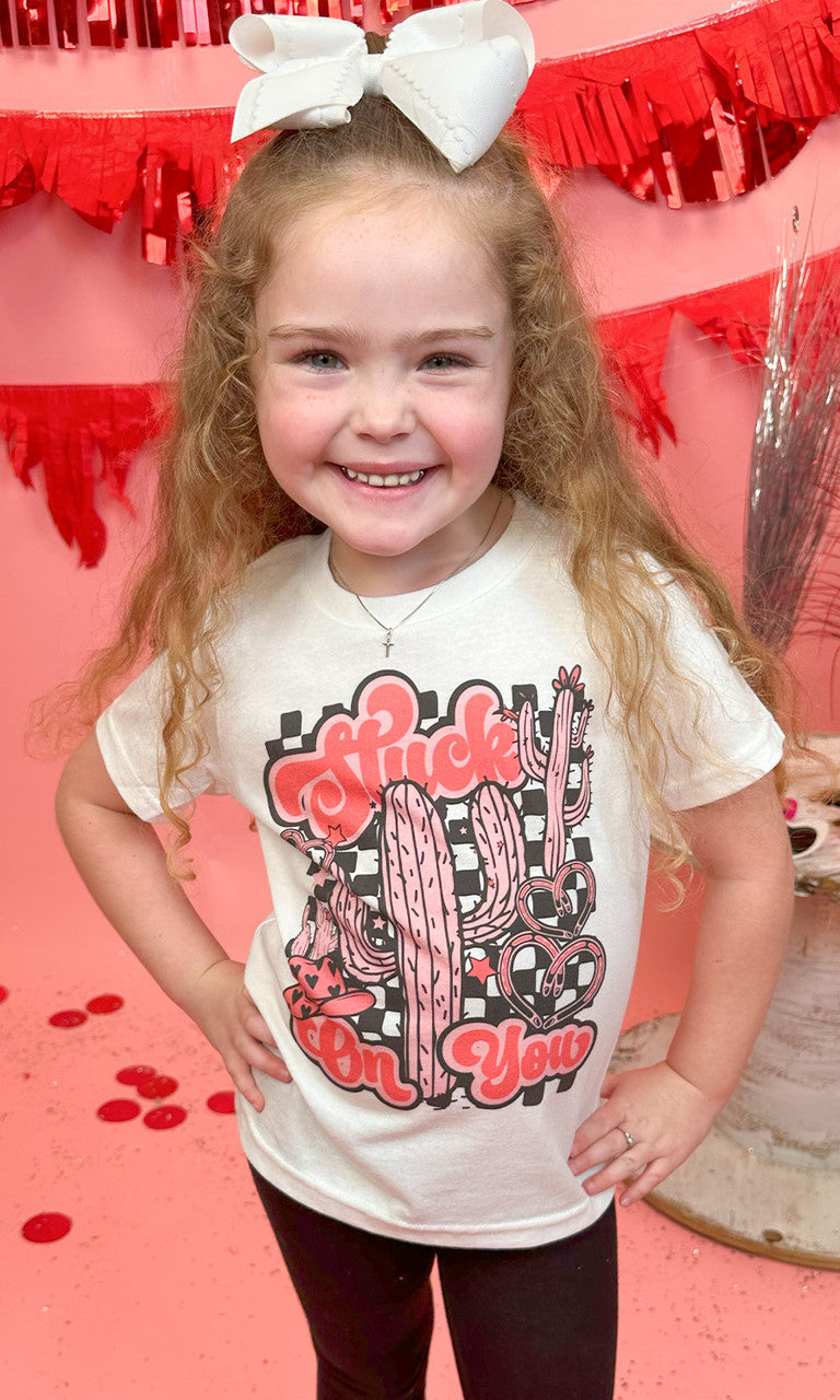 Retro Stuck on You Graphic T-Shirt