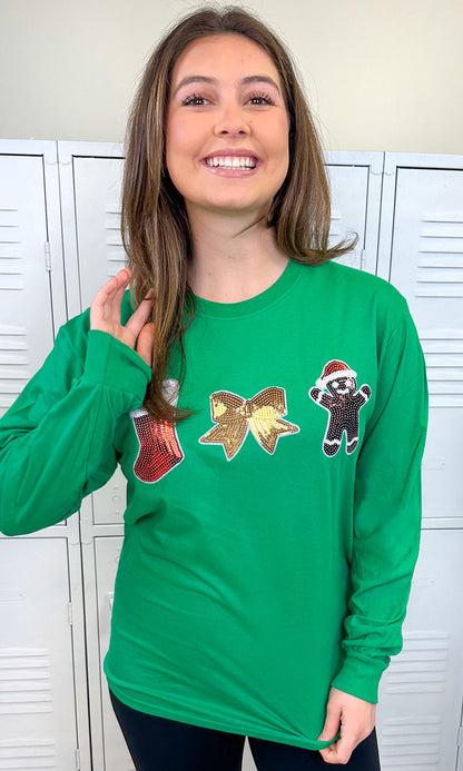 Christmas Sparkle Long Sleeve