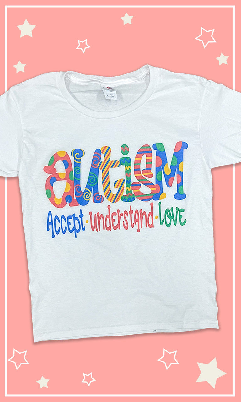 Doodle Autism Youth Graphic Shirt