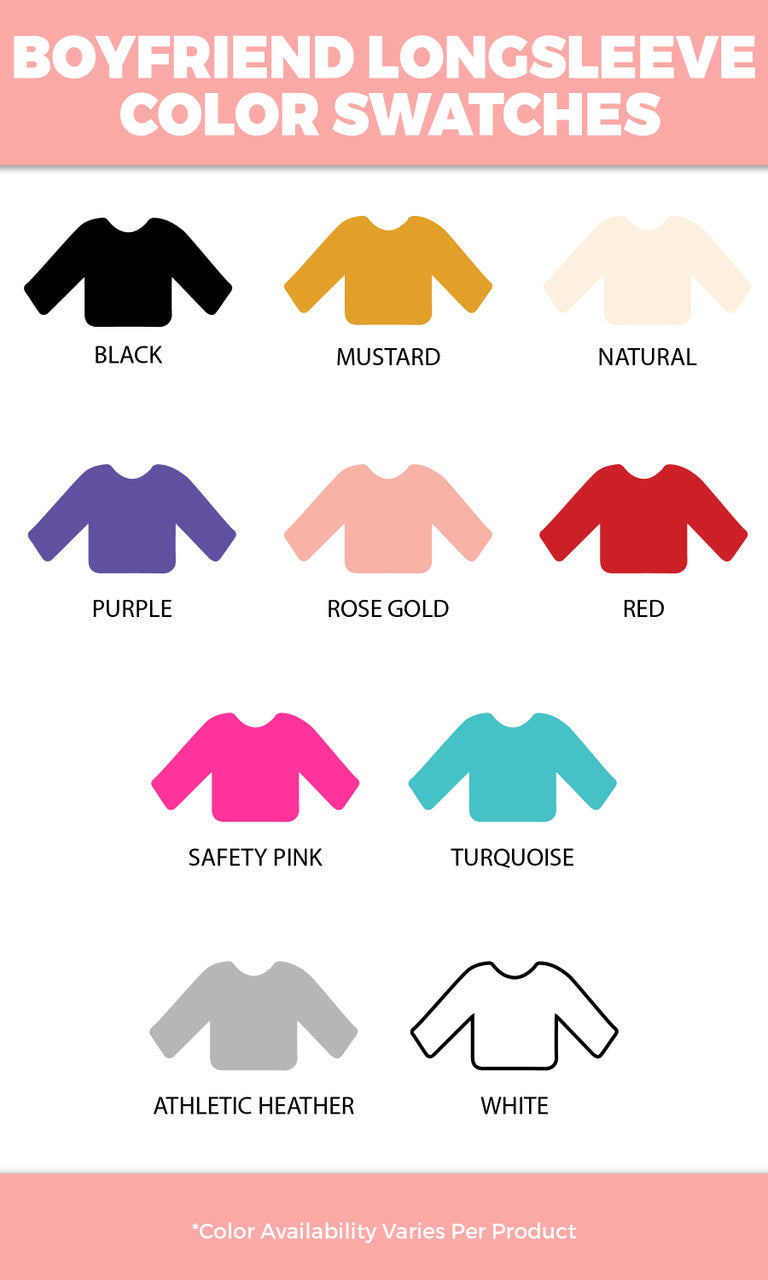 Ideal Chenille Be Hoppy Easter Adult Long Sleeve Shirt