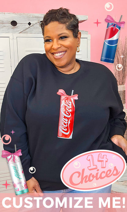 Bow Beverages Graphic Sweatshirt