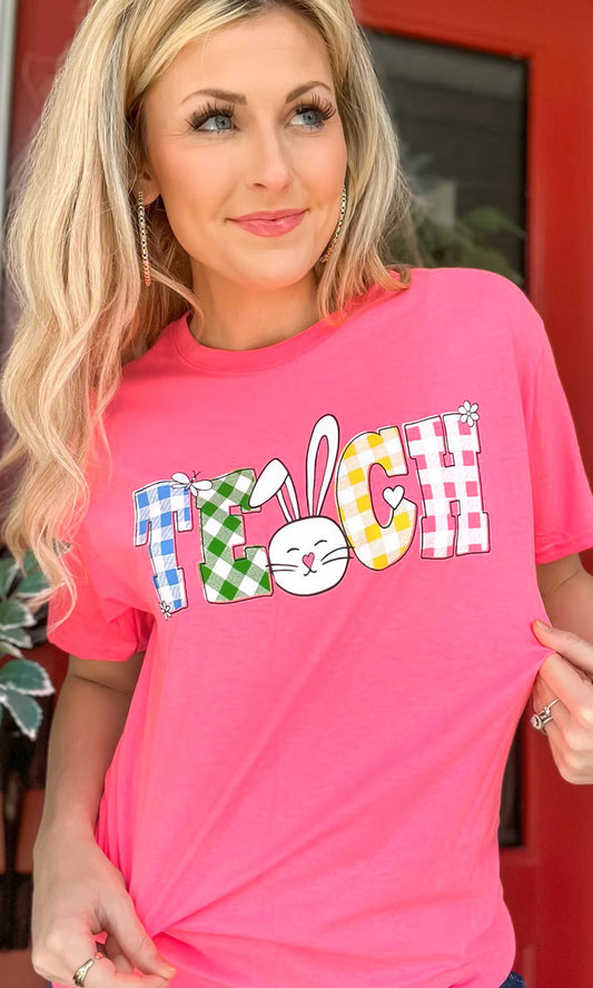 Teach Easter Graphic T-Shirt