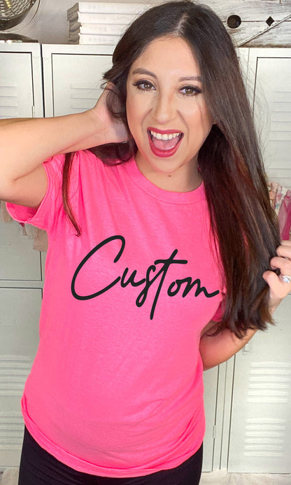 Magic Puff Custom Script T-Shirt