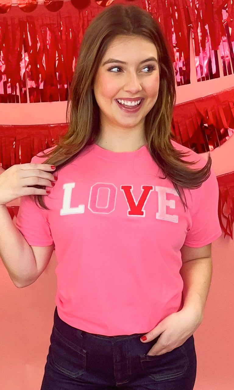 Soft Chenille Love T-Shirt