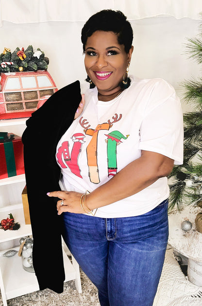 Christmas Monogram T-Shirt