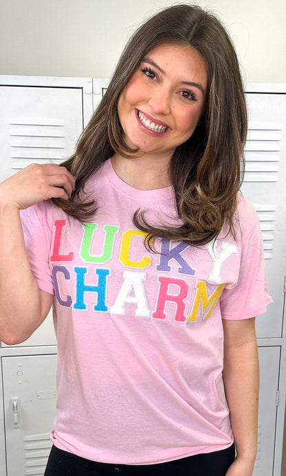 Soft Chenille Lucky Charm Adult T-Shirt