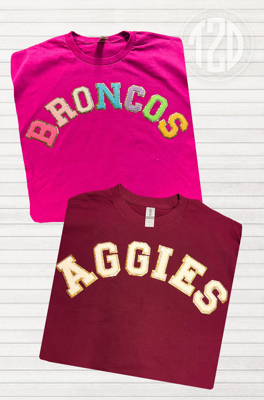 Mascot Chenille Short Sleeve T-Shirt