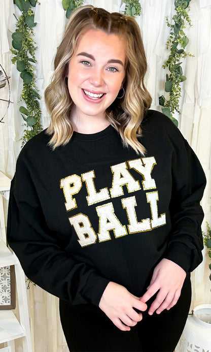Play Ball Ideal Chenille Sweatshirt
