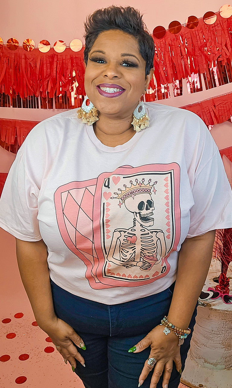 Queen of Hearts Graphic T-Shirt