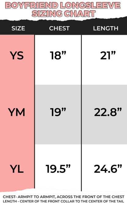 Ideal Chenille Be Hoppy Easter Youth Long Sleeve Shirt