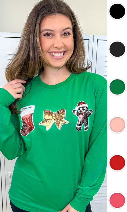 Christmas Sparkle Long Sleeve