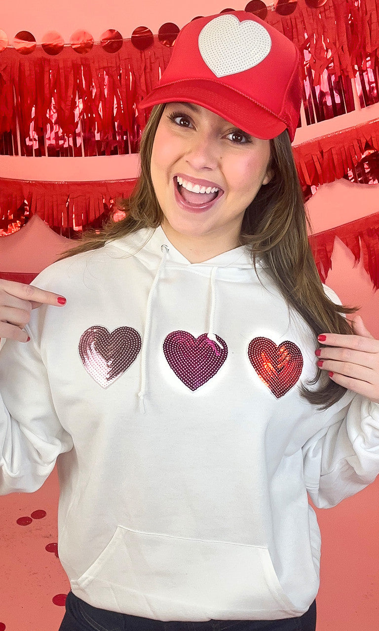 Sparkle Heart Hoodie