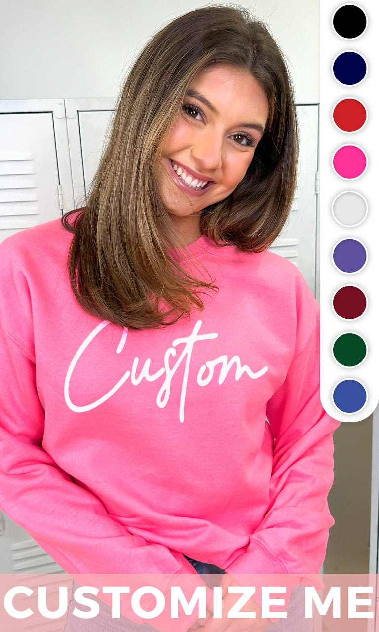 Magic Puff Custom Script Sweatshirt