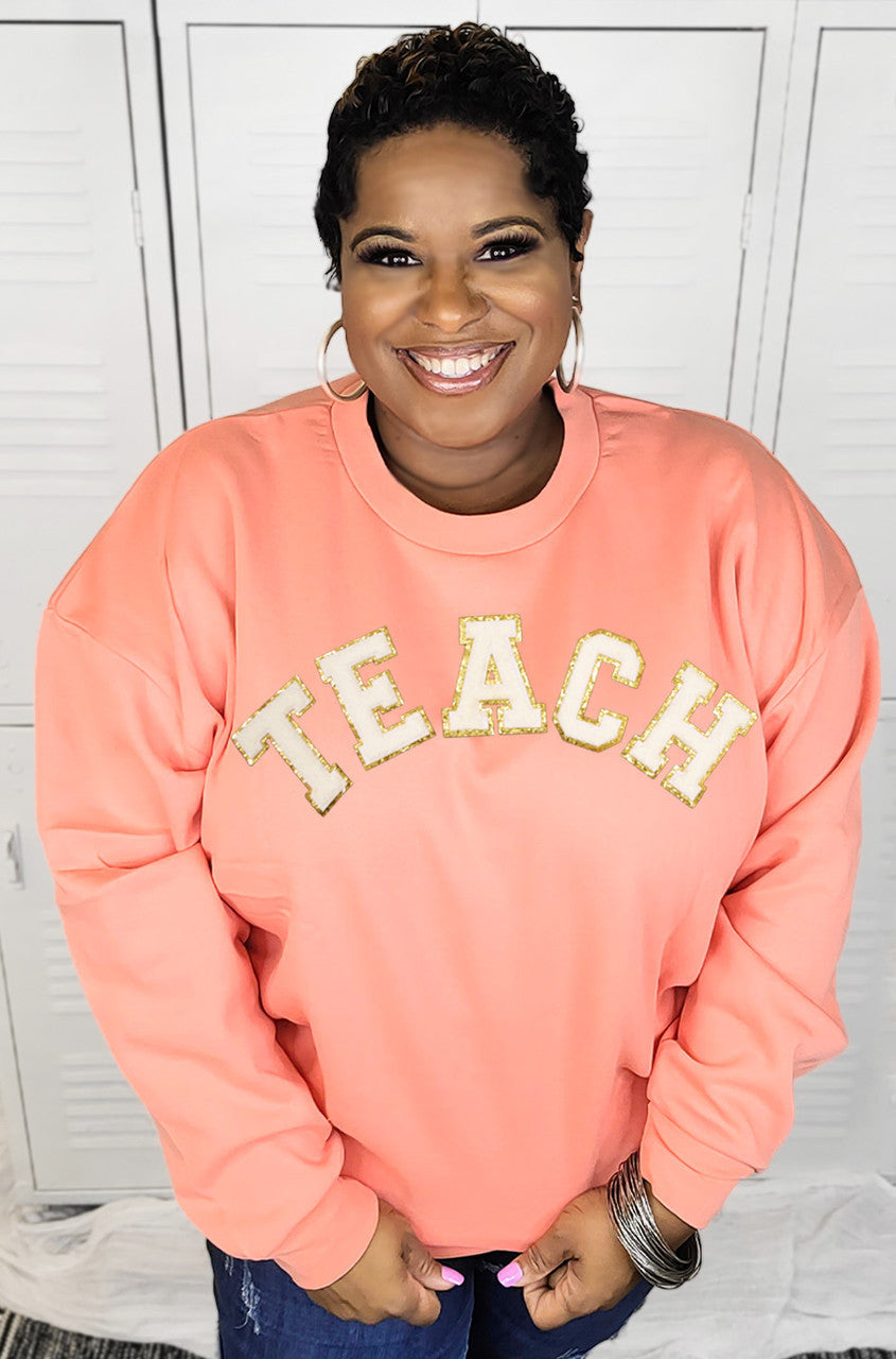 Teach Ideal Chenille Sweatshirt