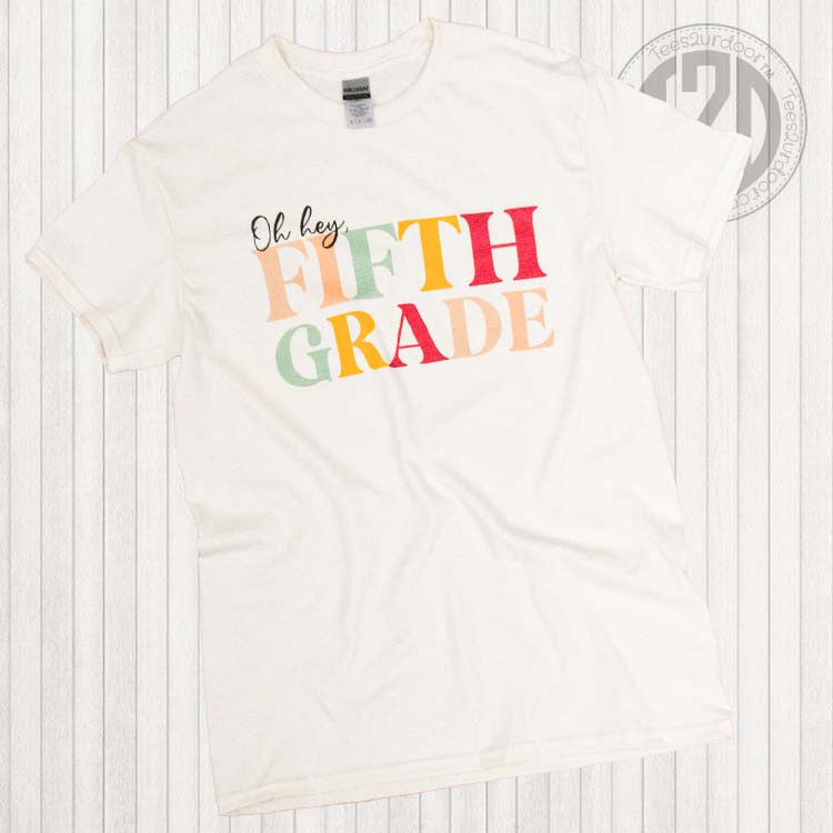 Oh Hey Grade Level Teacher T-Shirt