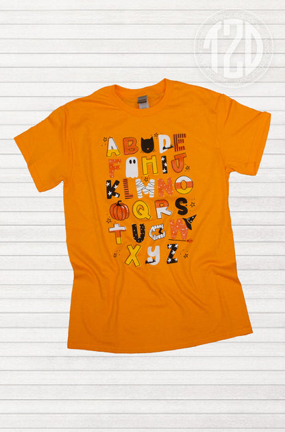 T2D Alphabet Halloween T-Shirt