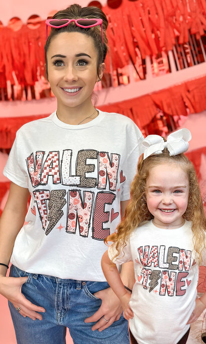 Multi Valentine Letters Graphic T-Shirt