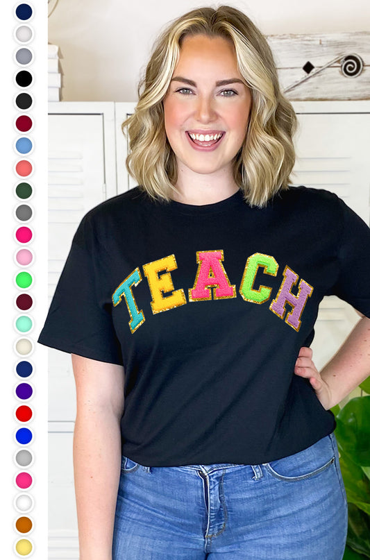 Teach Ideal Chenille T-Shirt