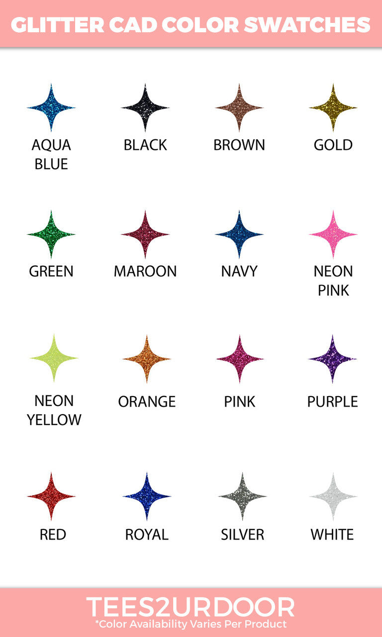 Glitter Football Trucker Hat