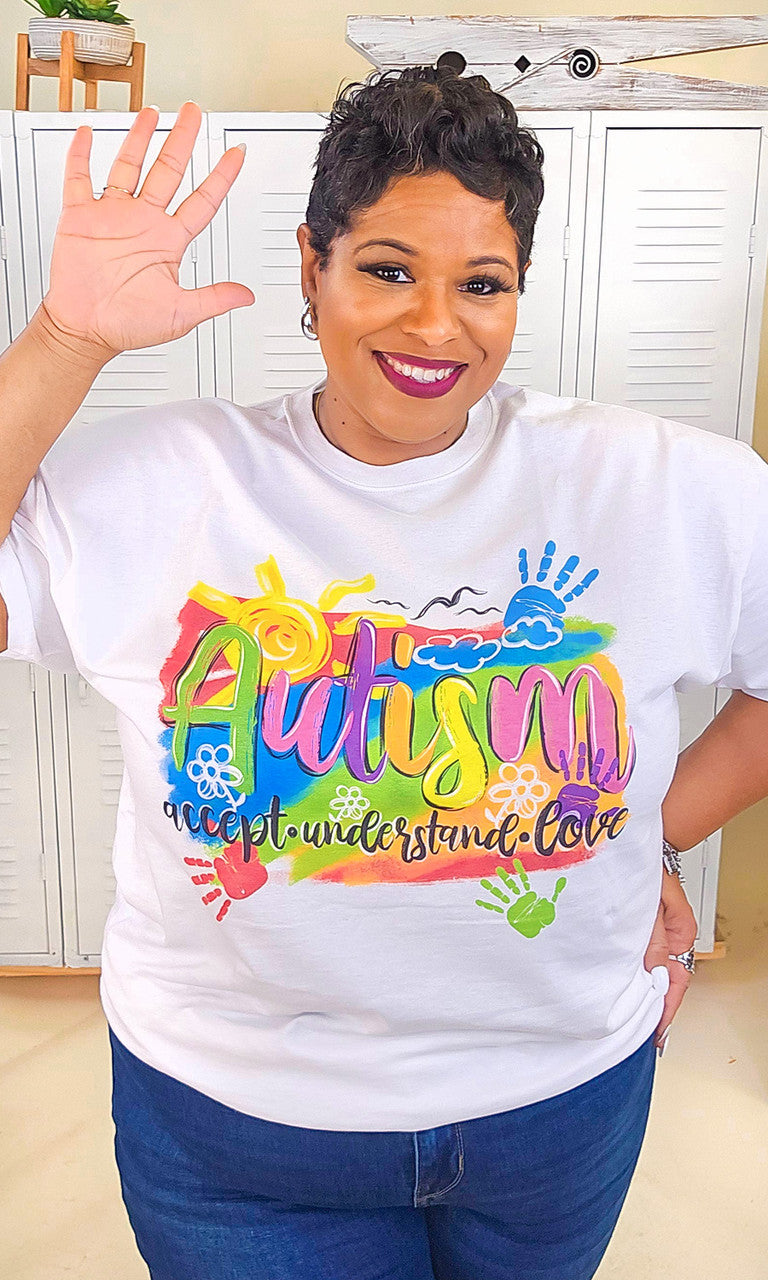 Autism Sunshine Adult Graphic Shirt