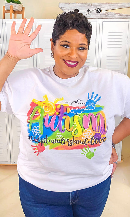 Autism Sunshine Adult Graphic Shirt