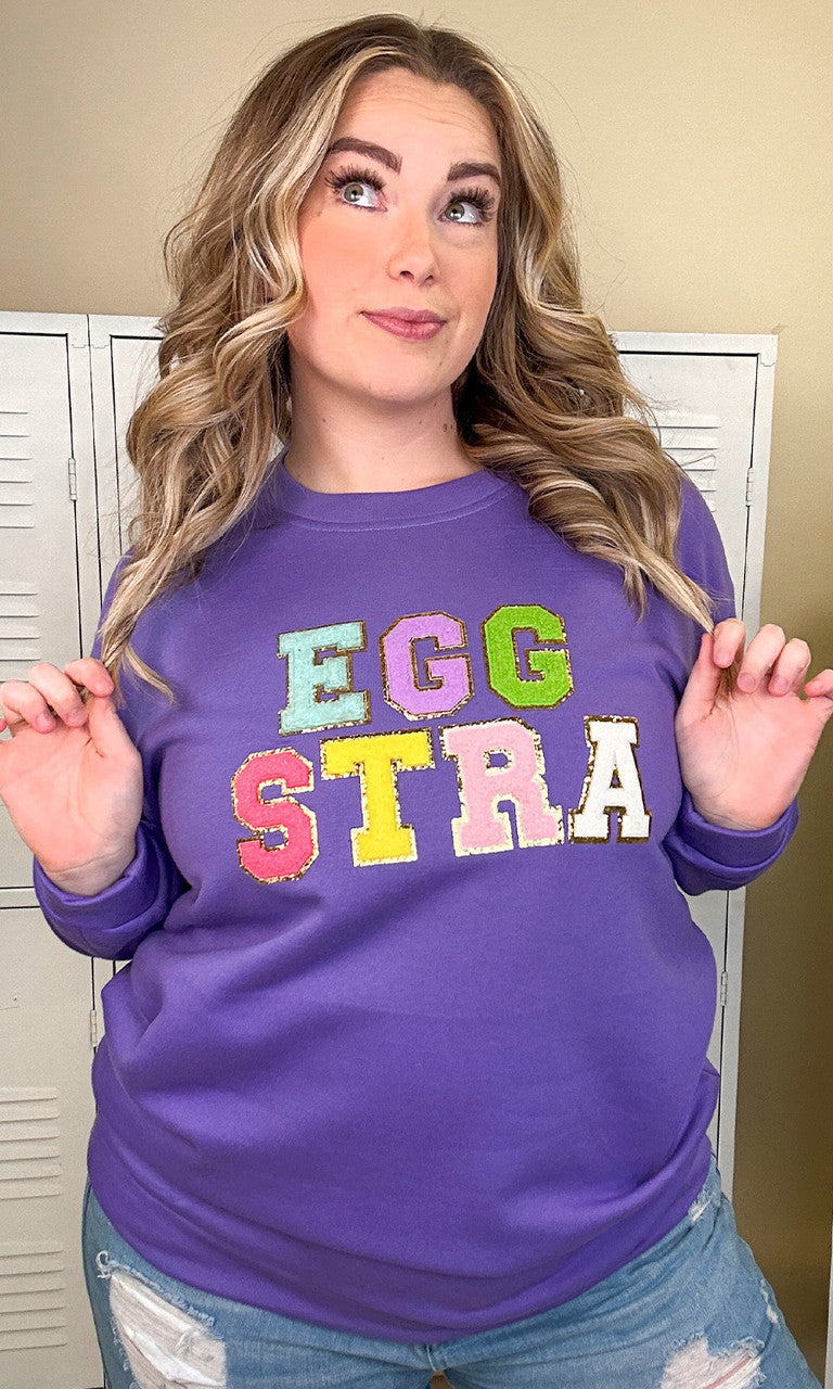 Ideal Chenille Eggstra Adult Sweatshirt