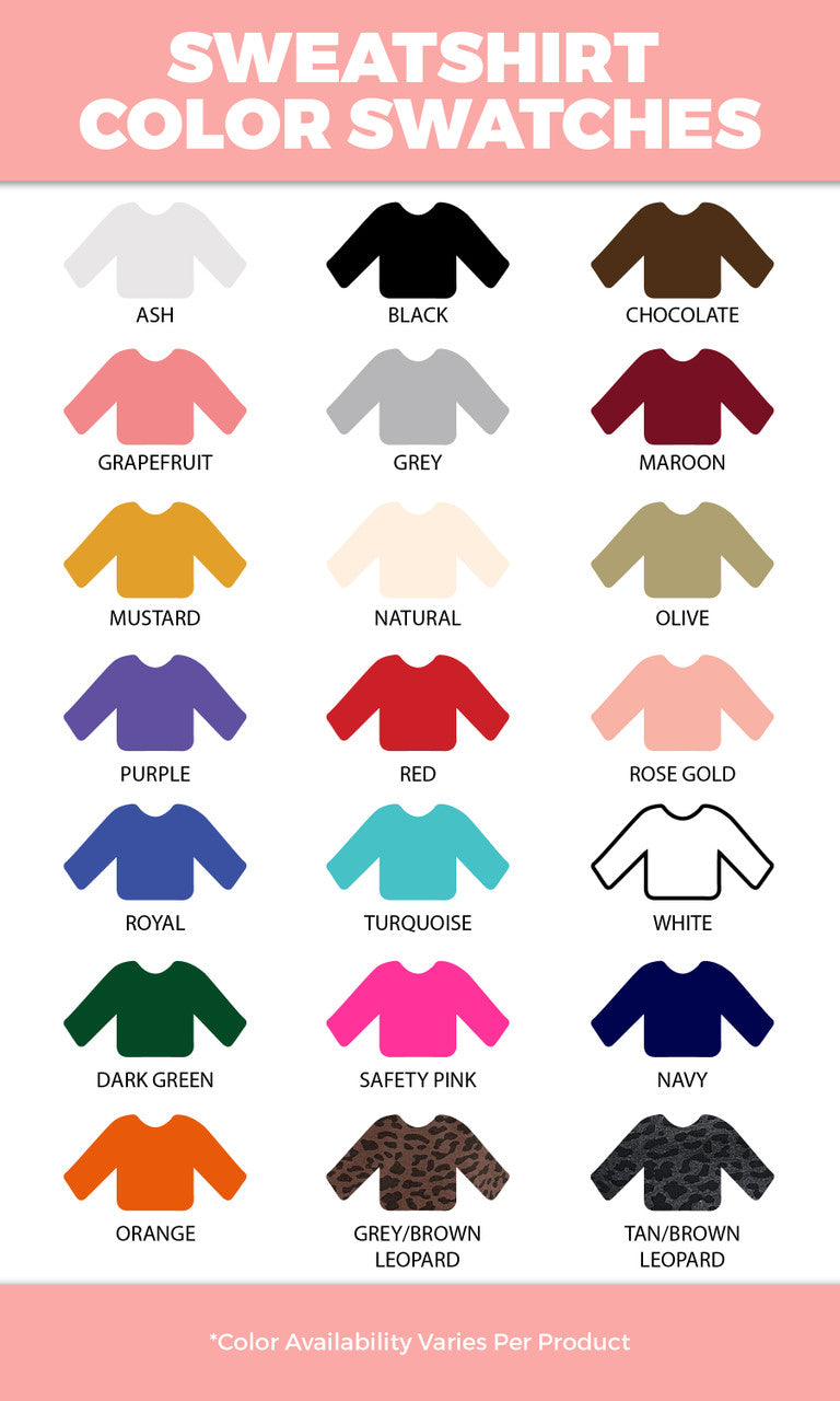 Ideal Chenille Be Hoppy Easter Adult Sweatshirt