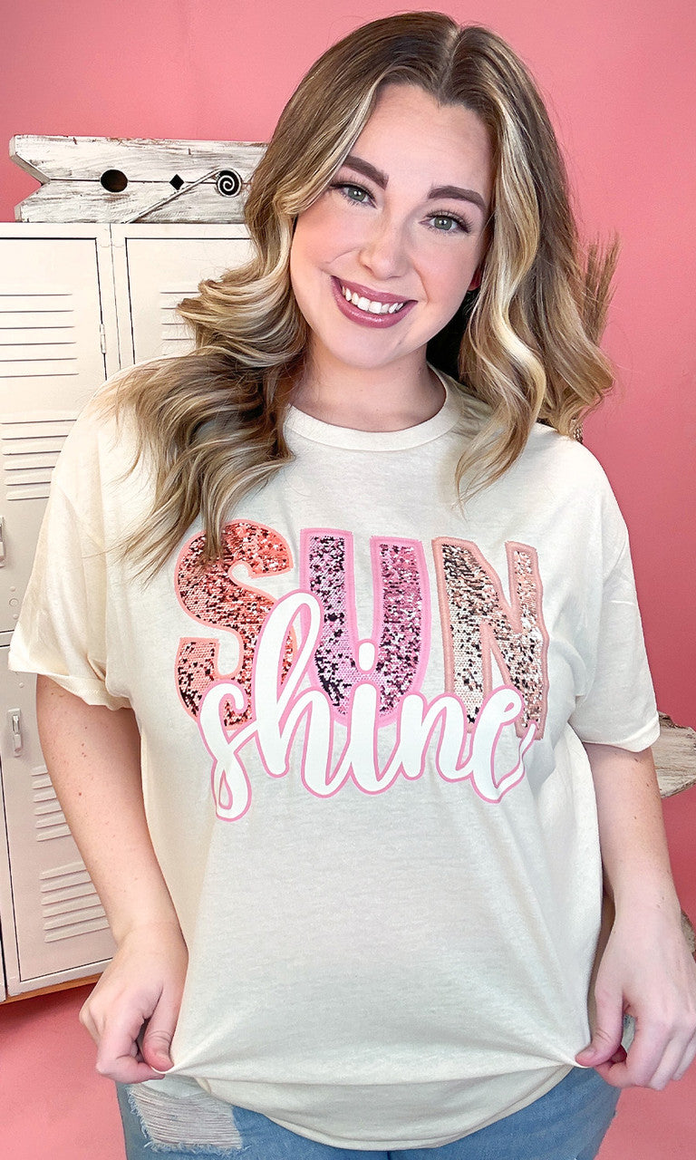 Sunshine Sparkle Graphic Shirt