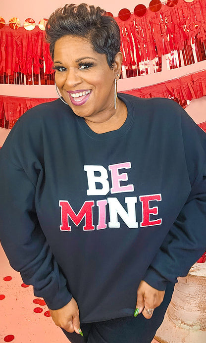 Soft Chenille Be Mine Sweatshirt
