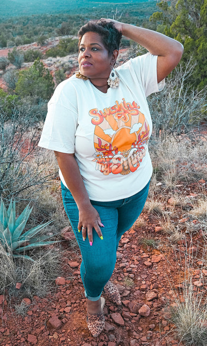 Floral Sunshine on My Mind T-Shirt