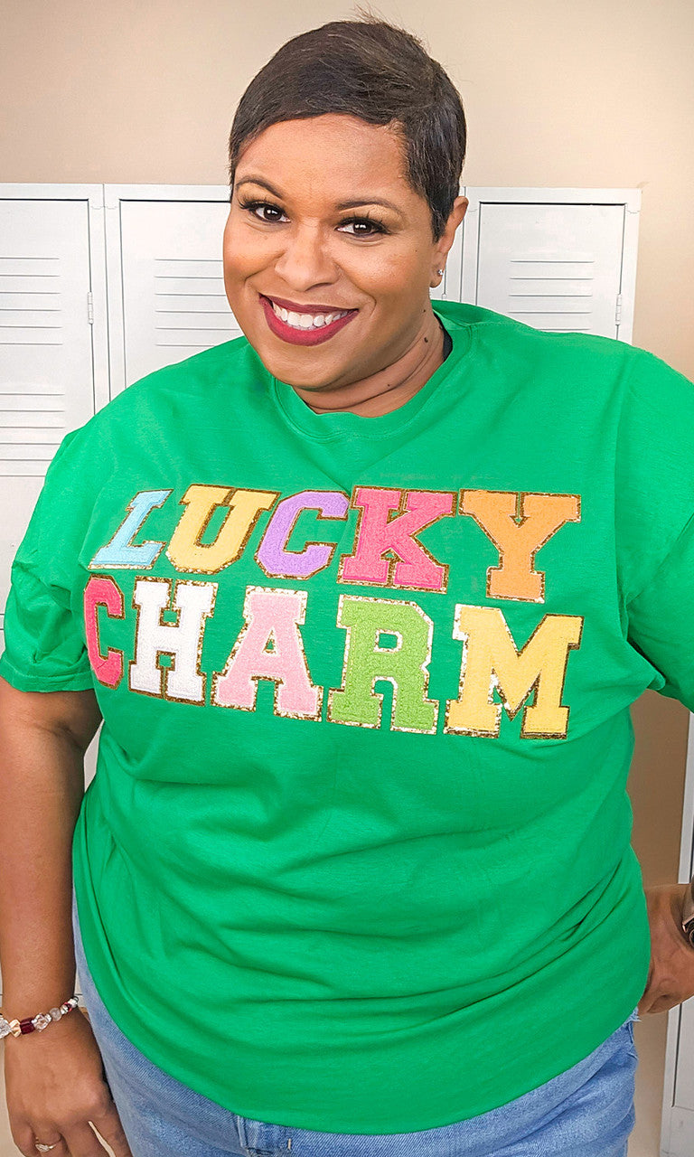 Ideal Chenille Lucky Charm Adult T-Shirt