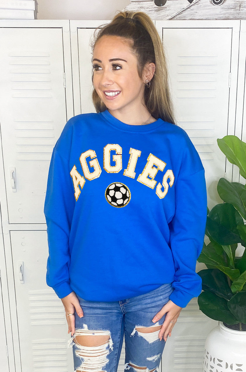 Sports Team Chenille Sweatshirt
