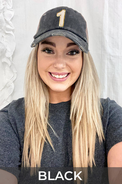 Ideal Chenille Number Hat